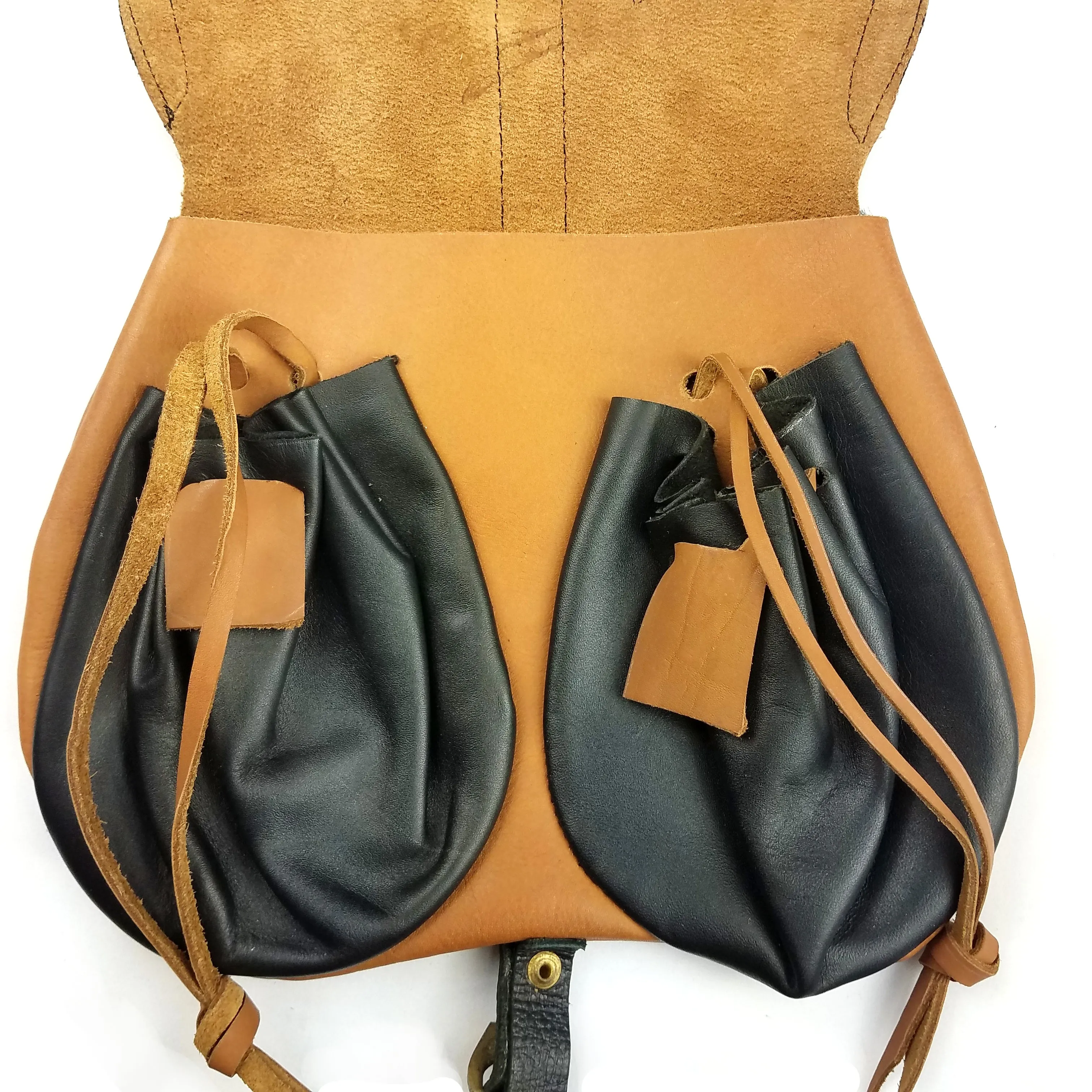 Bollock Belt Pouch Leather.