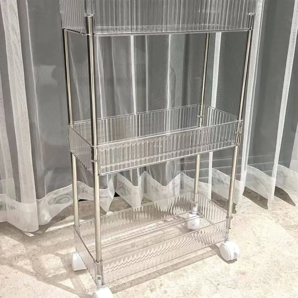 Fluted Storage Trolley