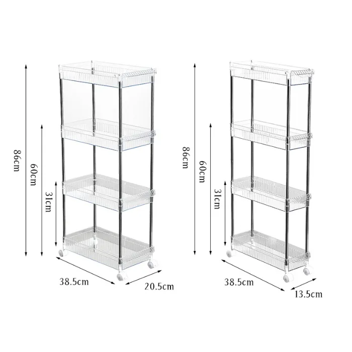 Fluted Storage Trolley