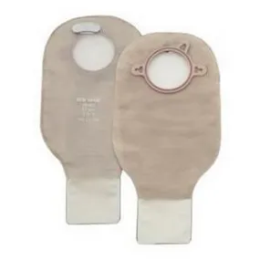 Hollister New Image Two-Piece Drainable Pouch, Filter, Clamp Closure, 2-3/4" Flange, Transparent