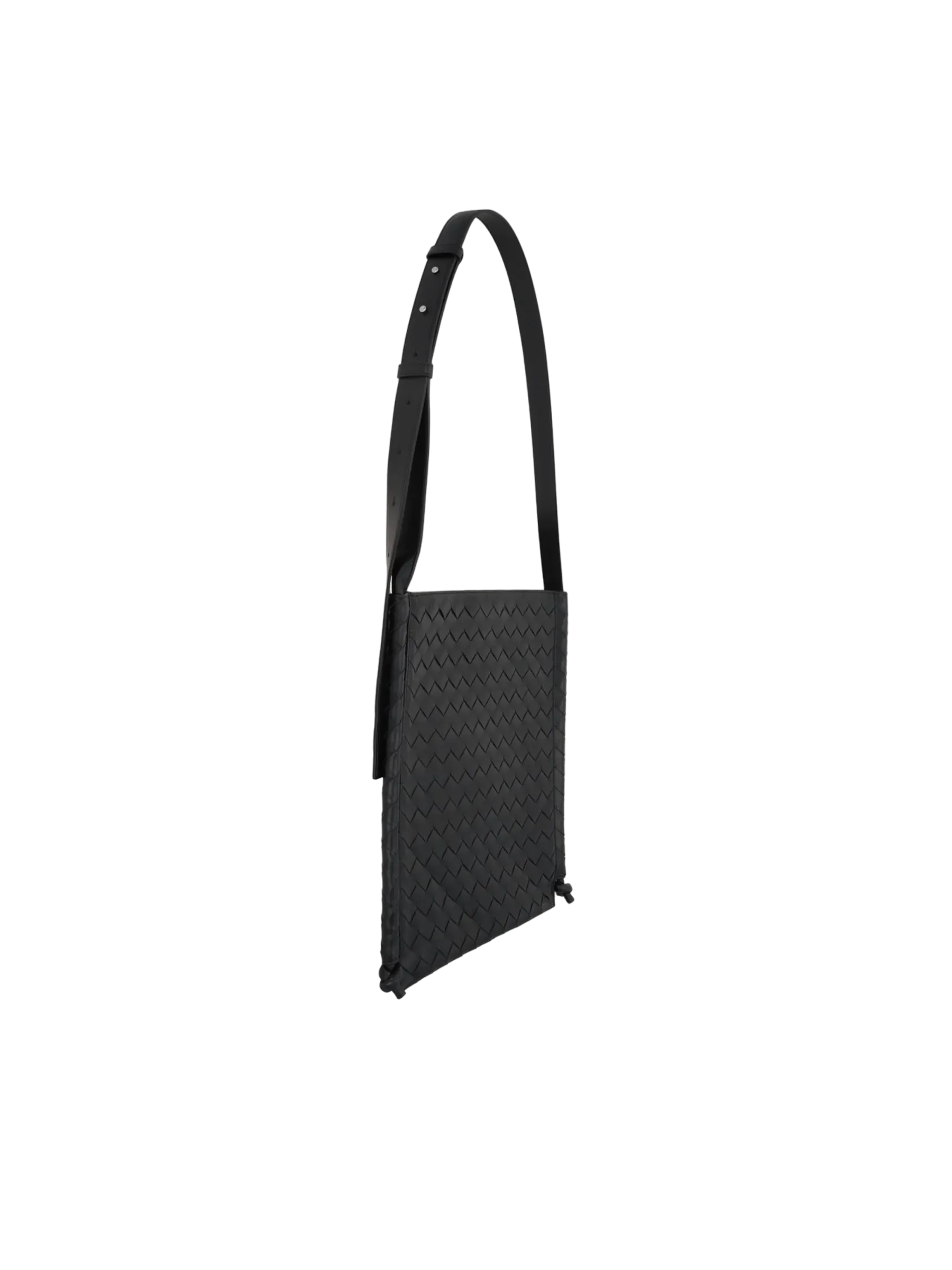 Intrecciato Leather Crossbody Bag