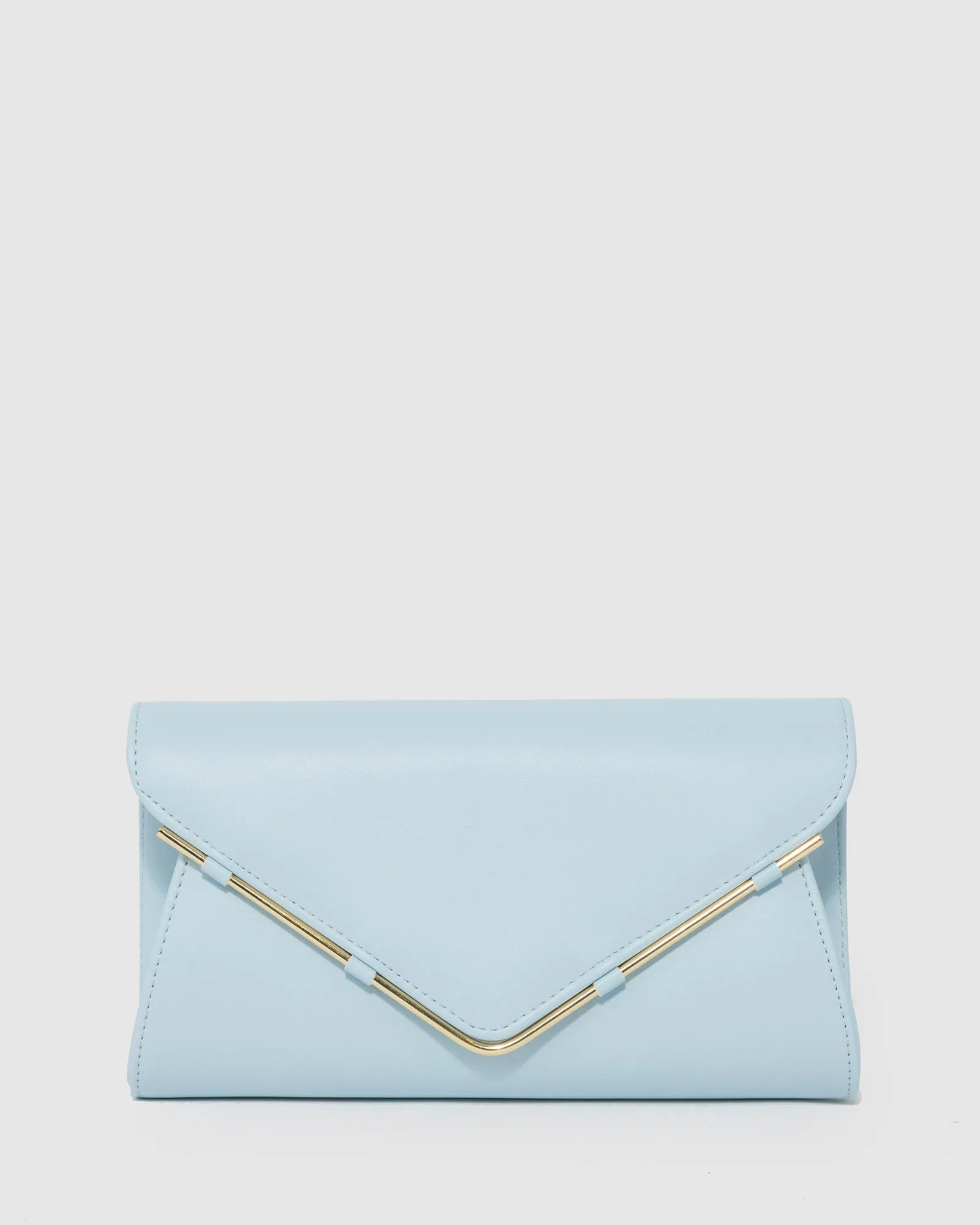 Light Blue Amira Clutch Bag