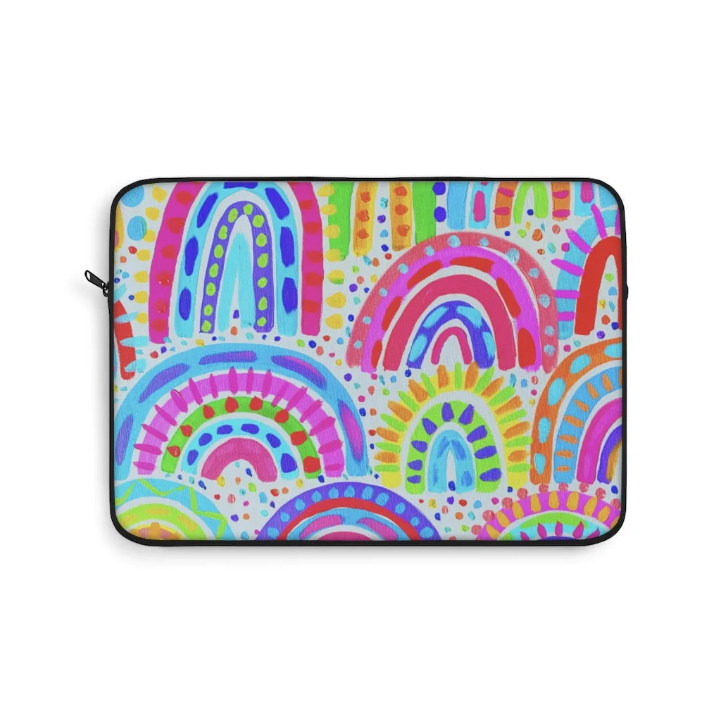 Painted Rainbow: Laptop Sleeve