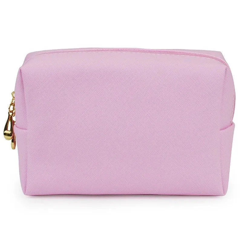 Pu Leather Solid Color Square Evening Bags