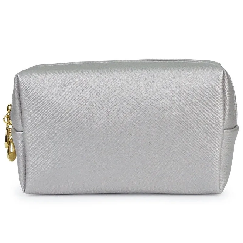 Pu Leather Solid Color Square Evening Bags