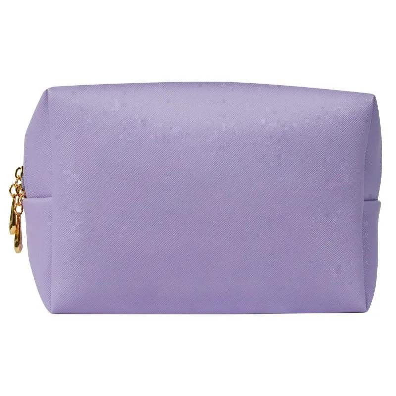Pu Leather Solid Color Square Evening Bags
